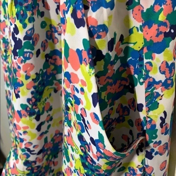 Adelyn Rae Anthropologie V-Neck Floral Romper Women’s Size Small - Picture 4 of 10